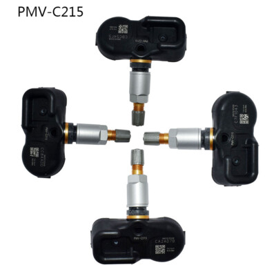 4PCS Tire Pressure Sensor TPMS PMV-C215 For 2018-2019 Toyota C-HR 2.0L Camry