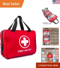 Durable Waterproof First Aid Kit - 330 Essential Supplies for All Emergencies