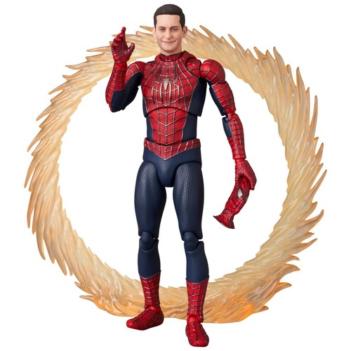 MAFEX n.241 Figura Spider-Man No Way Home Quartiere Amichevole 15 cm - Foto 10 di 18