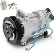 A/C Compressor w/ Clutch for Chevrolet Cruze 2010-2011 L4 1.8L 6-Groove 13395696