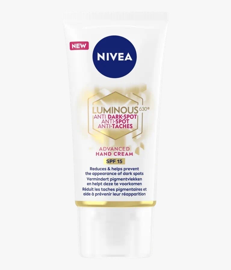 Crème mains correctrice anti-taches Luminous 630 à l'acide hyaluronique tube de 50ml
