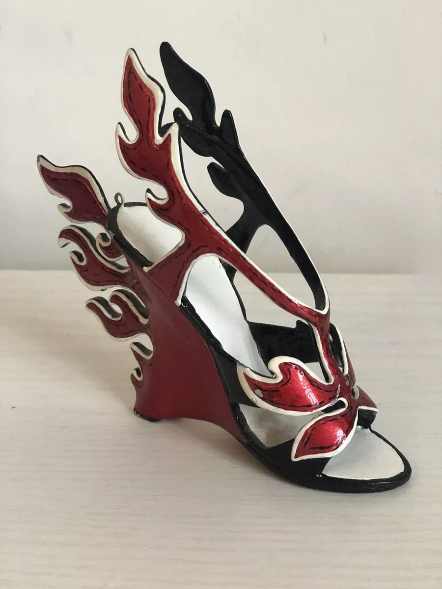 Schiaparelli Prada Flame Shoe Ornament Metropolitan Museum of Art