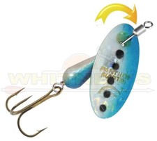 Panther Martin Inline Swivel Lure - 1/16oz - Silver/Blue - 2-PMISH-SBH