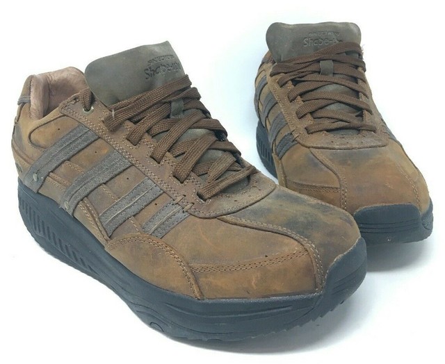 skechers shape ups men's wide width