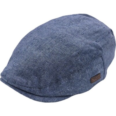 Majorwear Herren Flachhut Baumwolle Sommerhut atmungsaktiv & leicht Gatsby Tweed