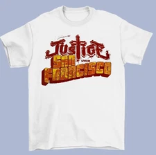 Justice Live Tour in San Francisco Gift For Fans Full Size S-5XL T-shirt BM1378