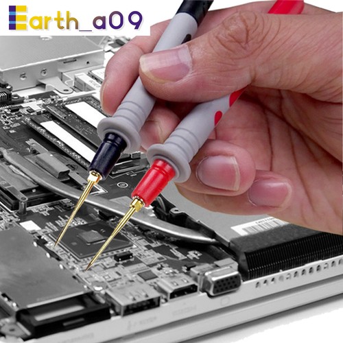 Automotive Multimeter Test Leads Kit Insulated Banana Plug Piercing Clip Probe - 第 3/18 張圖片