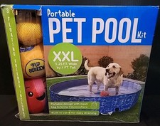 Companion Gear XXL Portable Pet Pool Kit 5.25FT X 1FT Tall -Toys Included
