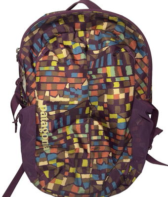 patagonia backpack in fitz roy Patagonia Refugio Backpack Fitz Roy Patchwork Daypack Removable Laptop  Sleeve