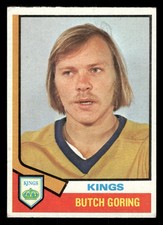 1974-75 Topps Hockey Card #74 Butch Goring