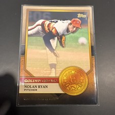 Topps 2012 Golden Greats Nolan Ryan #GG-6 Houston Astros MLB Baseball Card