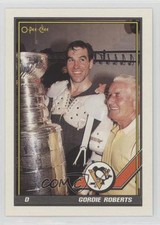 1991-92 O-Pee-Chee Gordie Roberts #494 0jh2