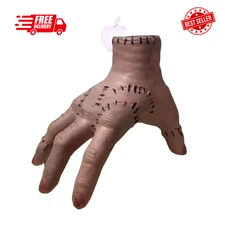 Halloween Wednesday Addams Family Thing Hand, Halloween Decoration, Realistic Sc
