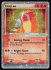 Entei ex 91/95 Holo EX Rare Team Magma vs Team Aqua Pokemon English NM