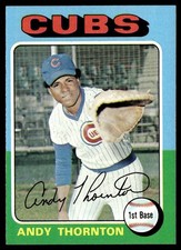 1975 Topps Card Baseball Andre Thornton Chicago Cubs #39 NM