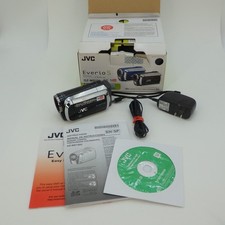 JVC Everio GZ-MG130U 30GB Hybrid HDD Camcorder 34x Optical Zoom READ DES Remote