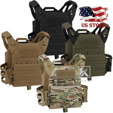 KRYDEX JPC2.0 Tactical Plate Carrier w MOLLE Panel Quick Release Vest Camouflage