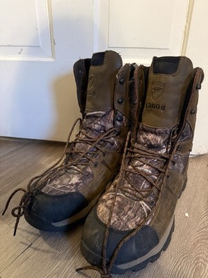 Irish Setter Men's Insulated Camo Hunting Boots Brown/Black US 13 Wide