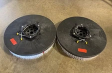 (2) 16" NYLON BRUSHES FOR TENNANT 5700, 5680, SPEED SCRUB 800mm, 1 LOT=2 BRUSHES