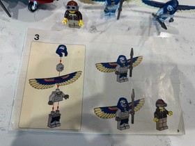 LEGO Pharaoh's Quest: Flying Mummy Attack Set 7307 Incomplete With Booklet
