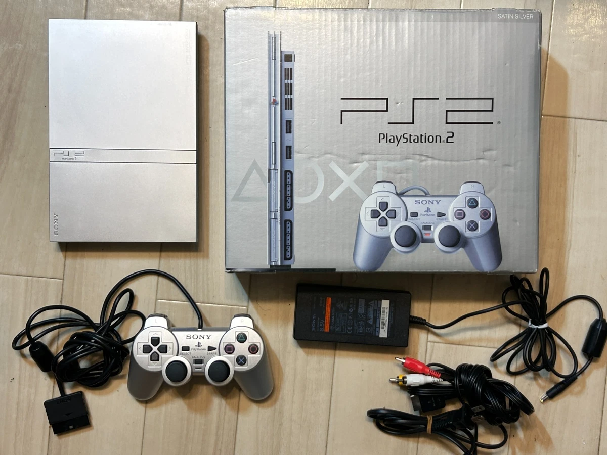 Sony PlayStation 2 Silver Video Game Home Consoles for sale | eBay