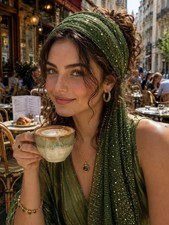 1pc Sequin Criss Cross Headband Boho Headscarf Autumn Hairband