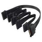 15-Poliger -Stromverteiler, 1 auf 5, für Festplatten, HDD, SSD, Stromversor5347