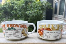 Split Pea Soup Clam Chowder Recipe Handled Mu...