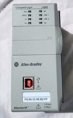 Allen Bradley 1769-L33ER CompactLogix  ENet Controller Ser A FW 1.002
