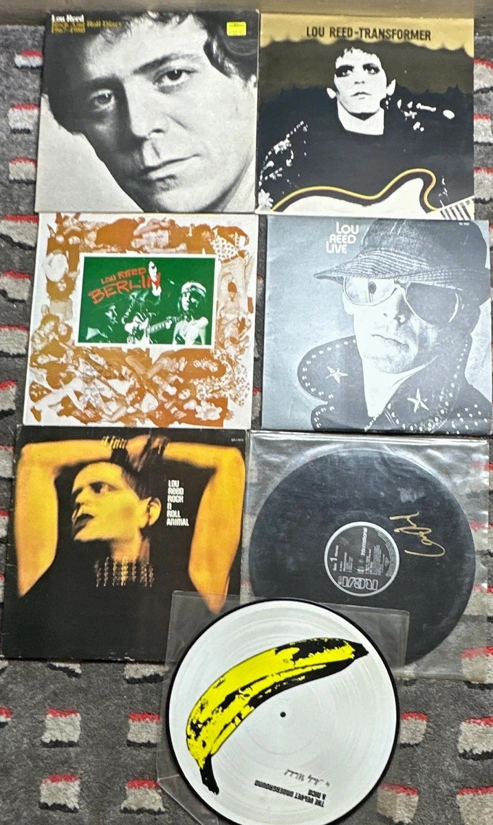 Lou Reed velvet underground vinyl albums vg+