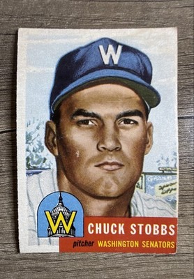 1953 Topps - Chuck Stobbs #89 VG/VGEX