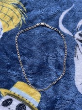 Figaro Sterling Silver 925 Unisex Link Necklace Chain Jewellery Hallmarked