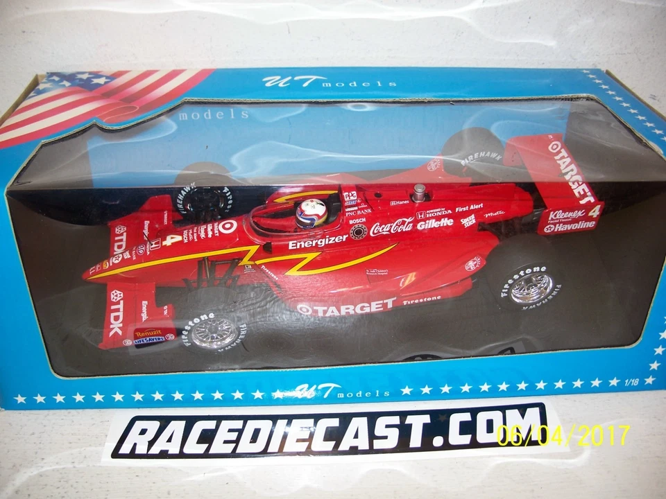 #4 ALEX ZANARDI  "TARGET CHIP GANASSI"  1997 ROAD COURSE  1/18  MINICHAMPS UT - Image 2 of 2
