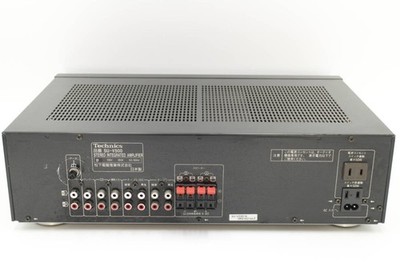 値下げ アンプTechnics SU-V500とVictor SP-E5500セット Technics SU-V500 Integrated Stereo Amplifier Silver Tested