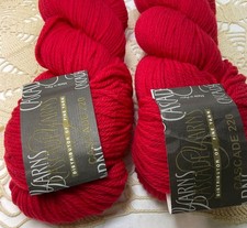 Cascade 220 Wool YarnChristmas Red 8895 Lot of 2 Peruvian Highland Valentine New