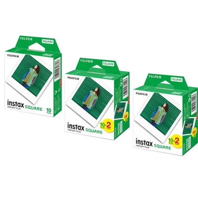 Fujifilm instax square instant Film (5 x 10 Aufnahmen) - Bild 1 von 3