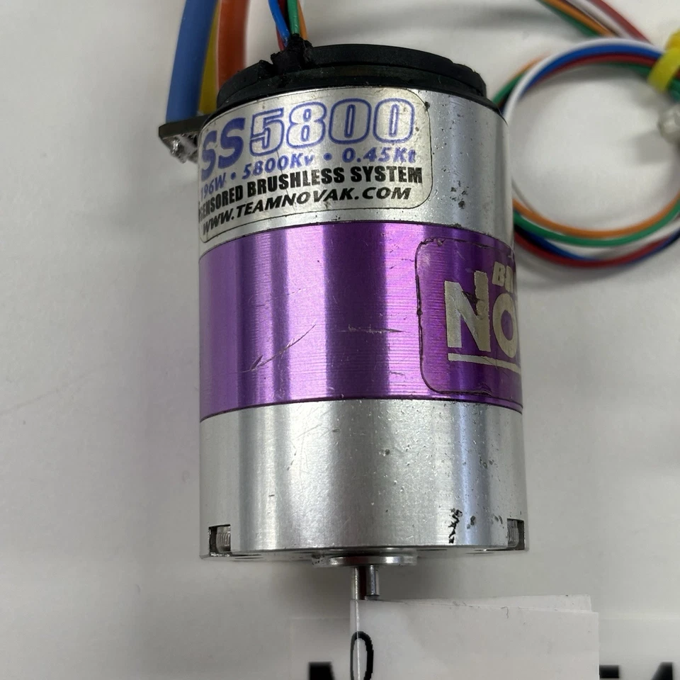 Novak SS5800 5800KV 540 Brushless Sensored Motor OZRC ML1154 - Image 3 of 4