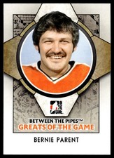 2008-09 In The Game Between Pipes Bernie Parent Philadelphia Flyers #81