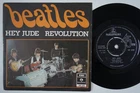 BEATLES Hey Jude UK EXPORT 45 DP 570 w/ Sweden FIRST VARIANT sleeve Revolution