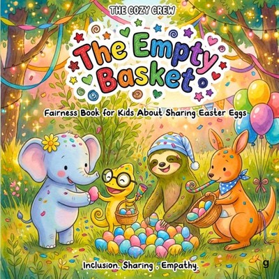 Fairness Book for Kids About Sharing Easter Eggs: A Cozy Preschool Social Skills