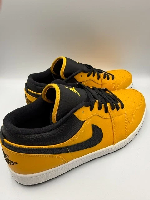 24cm LOW 1 JORDAN AIR NIKE ブラック CQ9447-700 Toe' 'Gold Low 1 Jordan Air ゴールドプレート 靴