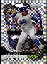 JORGE SOLER 2020 PANINI PRIZM POWER PLAID 46/75 ROYALS HY3