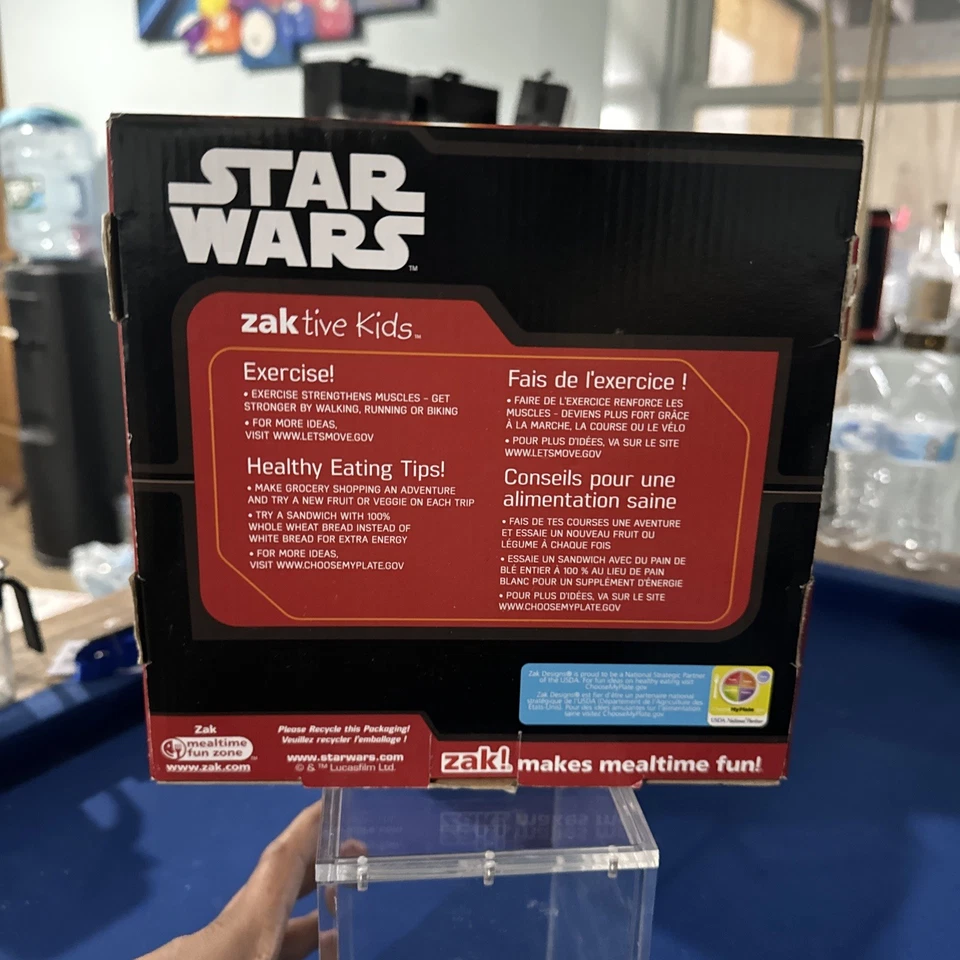 Juego de 3 platos, cuenco, tazas Star Wars Disney para comer Foto 3 de 4