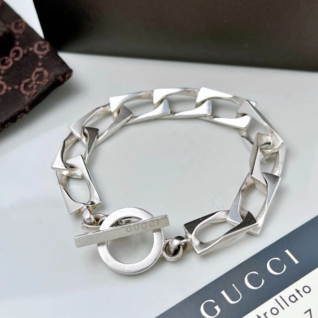 Gucci without Stone Sterling Silver Fine Bracelets for sale | eBay