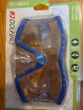 Dolfino Optum Tri-View Adult Swimming Mask (Blue)