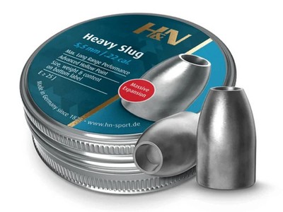 (NEW) H&N Slug HP Heavy, .217 Cal., 40 Grains, Hollowpoint, 120ct