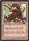 MTG Mishra's Factory (Spring), Antiquities, Moderately Played, English