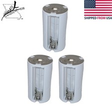 3 AA To D Cell Size Cell Battery Converters Batteries Adapters Adaptors Case 3x