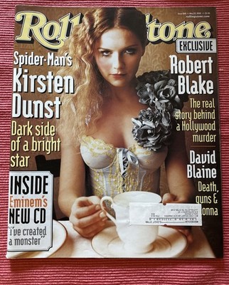 Rolling Stone Magazine Issue 896 May 23 2002 Kirsten Dunst Eminem Hip Hop Rap