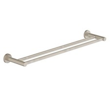 Symmons 353DTB-18-STN 18" Double Towel Bar, Satin Nickel